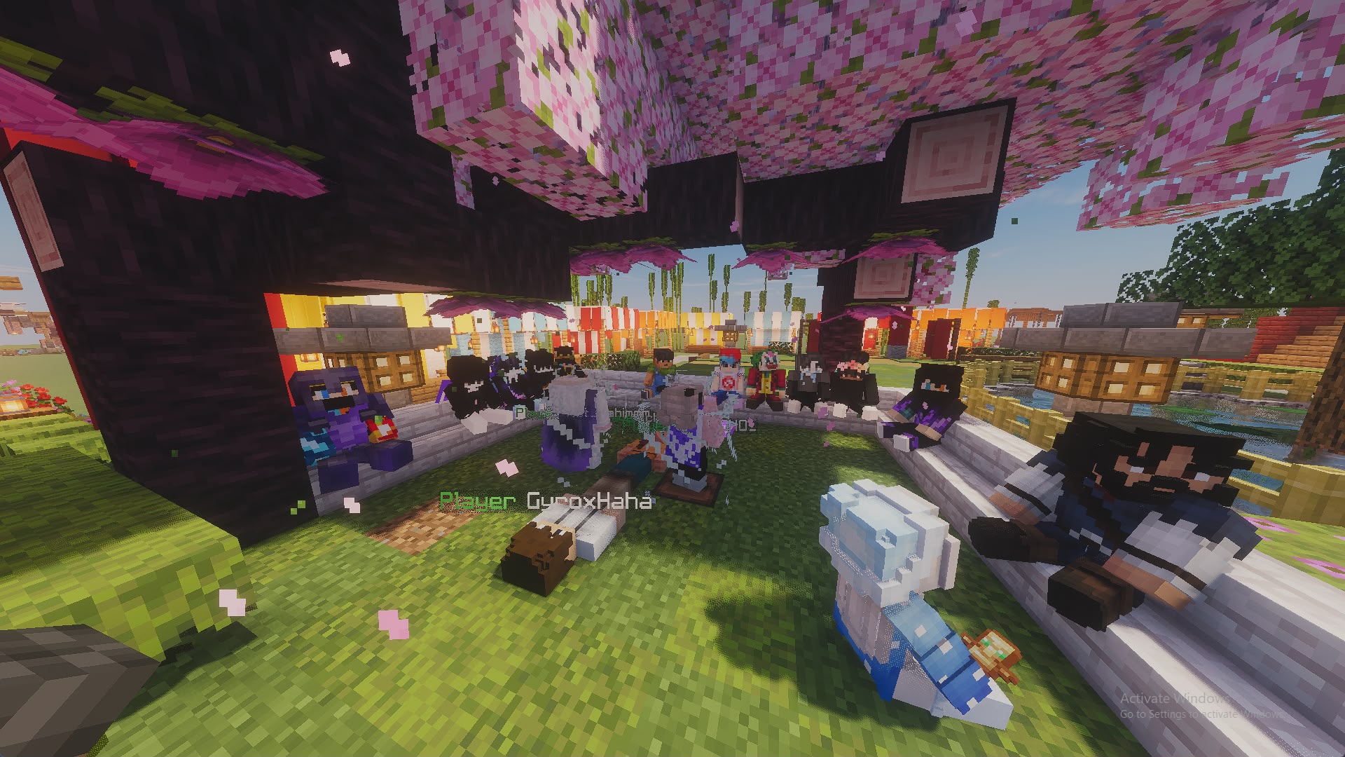 Active Bangladeshi Minecraft community group photo on HavenCraft SMP